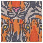 Tigre - Tissu Sergé de Coton (Détail)