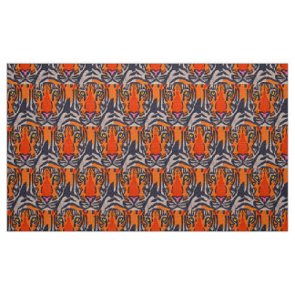 Tigre - Tissu Tissé en Polyester