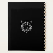 Tigre tribal noir et blanc (Dos)