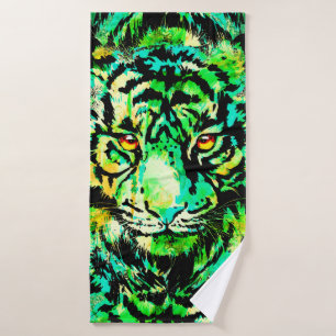 Tigre vert - Tiger - Oeuvre - Faune