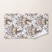 Tigre, visage de tigre, symbole 2022 (Serviette à main)