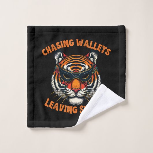 Tigre voleur (Gant de toilette)