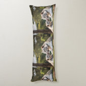 Tigres Blancs Tendre – Coussin de Corps Nature Sér (Dos (Vertical))