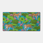 Tigres dans l'étang rose lotus (Recto)