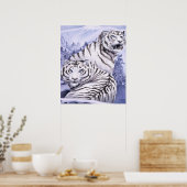 Tigres de glace impression (Cuisine)