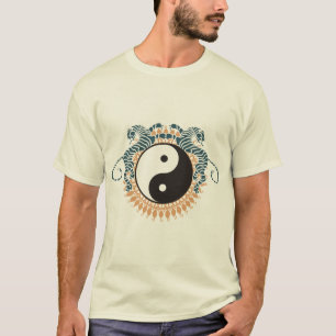 Tigres et T-shirt de Yin Yang
