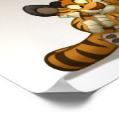 Tigres sur une affiche (Coin)