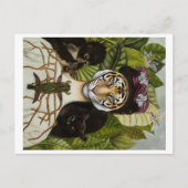 Tigresa Kahlo Briefkaart (Voorkant)