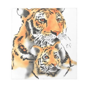 Tigress en Cub Notitieblok
