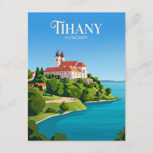 Tihany Abdij Hongarije Briefkaart