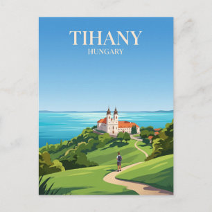Tihany Abdij Hongarije Briefkaart