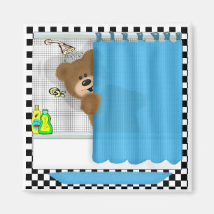Tijd 2 Shower Magneet