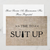 Tijd aan Geschikte Witte Achtergrond Kaart (Voorkant / Achterkant)