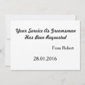 Tijd aan Geschikte Witte Achtergrond Kaart (Achterkant)