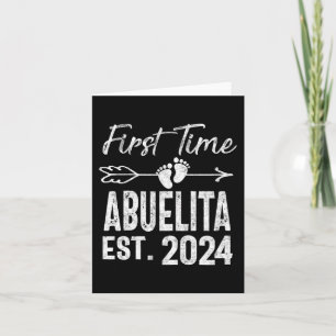 Tijd Abuelita 2024 Moederdag Binnenkort om oma te  Kaart