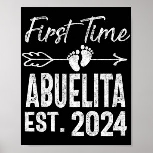 Tijd Abuelita 2024 Moederdag Binnenkort om oma te Poster