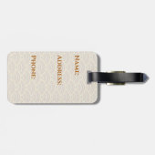 Tijd Bagage Label (Achterkant horizontaal)