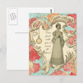 Tijd besteed aan jou briefkaart (Voorkant / Achterkant)