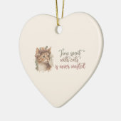 Tijd besteed met ontwerp van Waterverf van kattenk Keramisch Ornament (Links)