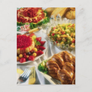 TIJD briefkaart DINNER PARTIJ