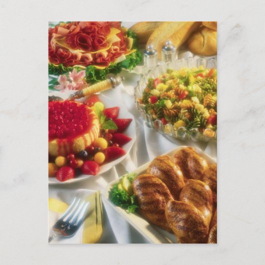 TIJD briefkaart DINNER PARTIJ (Voorkant)