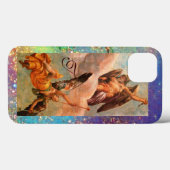 TIJD EN FAME-BEWUSTE MONOGRAM Case-Mate iPhone CASE (Achterkant (horizontaal))