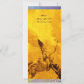 TIJD EN FAME, geel Aankondiging (Achterkant)