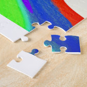 Tijd- en getijdenkunst legpuzzel (Zijkant)