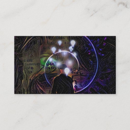 Tijd en ideeën visitekaartje (Voorkant)