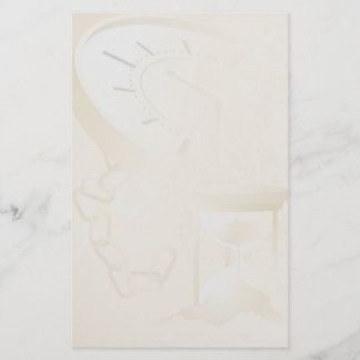 Tijd- en ruimtebenodigdheden briefpapier