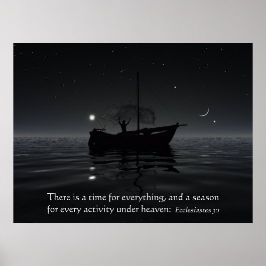 Tijd en seizoen poster (Voorkant)