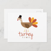 Tijd in Turkije Briefkaart (Voorkant / Achterkant)