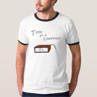 Tijd is een samenzwering (Kleur) T-shirt