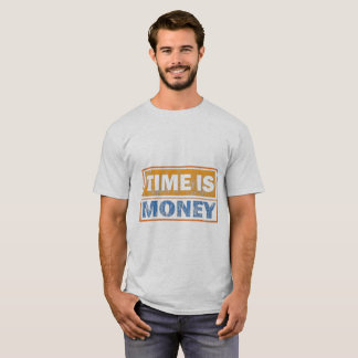 Tijd Is Geld Motiverend Heren T-Shirt