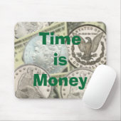 Tijd is Geld Muismat (Met muis)