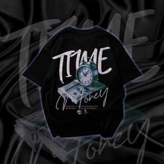 Tijd is Geld - Streetwear Hustle Graphic T-shirt