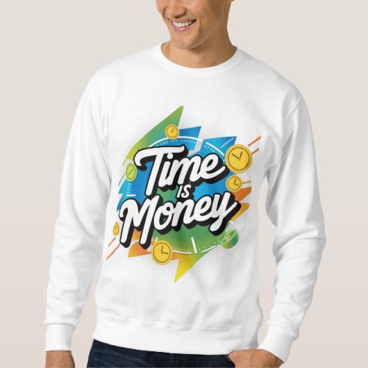 Tijd is geld trui (Voorkant)