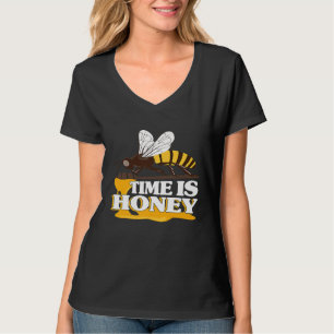 Tijd Is Honing Bijen Bijenhouden Voor Een Imker T-shirt