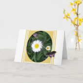 Tijd Kaart (Gele Bloem)