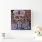 Tijd met King Tut Vierkante Klok (Huis)