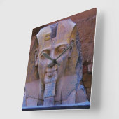 Tijd met King Tut Vierkante Klok (Hoek)