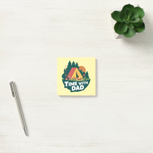 Tijd met papa - Vaderdag Post-it® Notes (Kantoor)