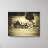 Tijd neemt het is Toll by djoneill Canvas Afdruk (Voorkant)