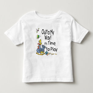 Tijd om af te spelen kinder shirts