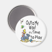 Tijd om af te spelen magneet (Voorkant / Achterkant)