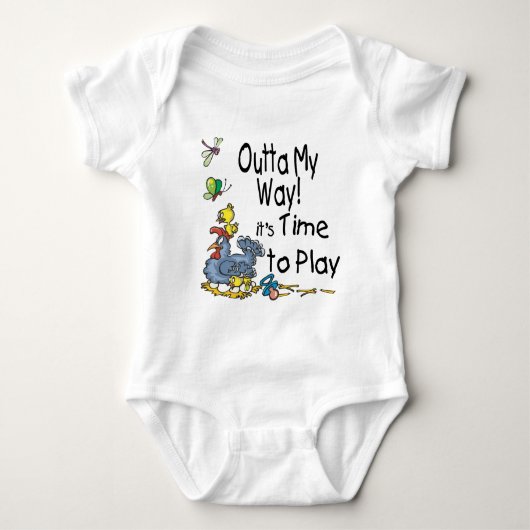 Tijd om af te spelen romper (Voorkant)