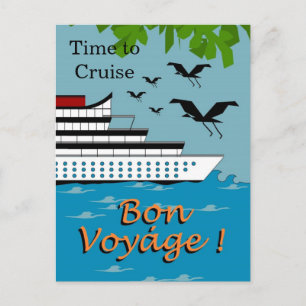 TIJD OM CRUISE_BON REIS postkaart