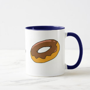 Tijd om de donuts op te eten mok