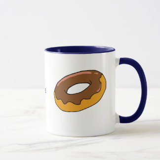 Tijd om de donuts op te eten mok
