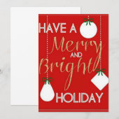 **TIJD OM DE FESTDAGEN TE VIEREN** KAART (Voorkant / Achterkant)